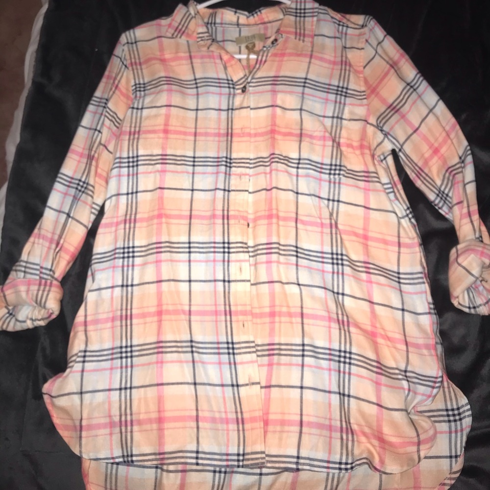 button up flannel